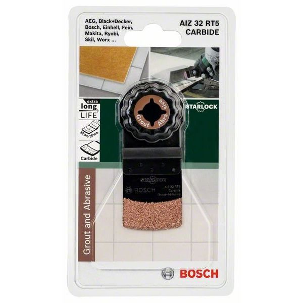 Bosch - Blatt für Oszillierer Tauchsägebl Starlock 2609256C48 AIZ 32 RT5, B: 32mm