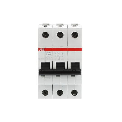 ABB Stotz S&J - Leitungsschutzschalter Sicherungsautomat S203M-K10 10kA 10A K 3p