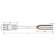 WAGO - Konfektionierte Leitung für steckbare Gebäudeinstallation konfekt. Anschlussleitung 771-9273/216-305 B2ca,Stecker