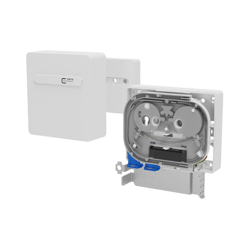 Metz Connect - Kommunikationsanschlussdose LWL Anschlussbox splice 1501591U02HC 2xSC-S UPC OS2