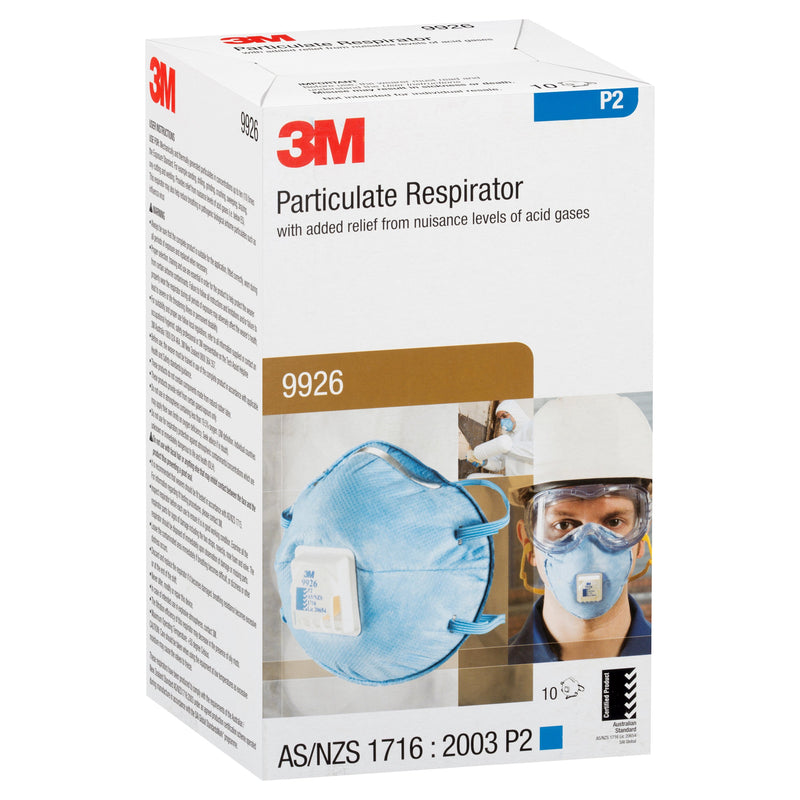 3M - Staubschutzmaske Atemschutzmaske FFP2 9926 (VE10) Spezialmaske − 10 Packung