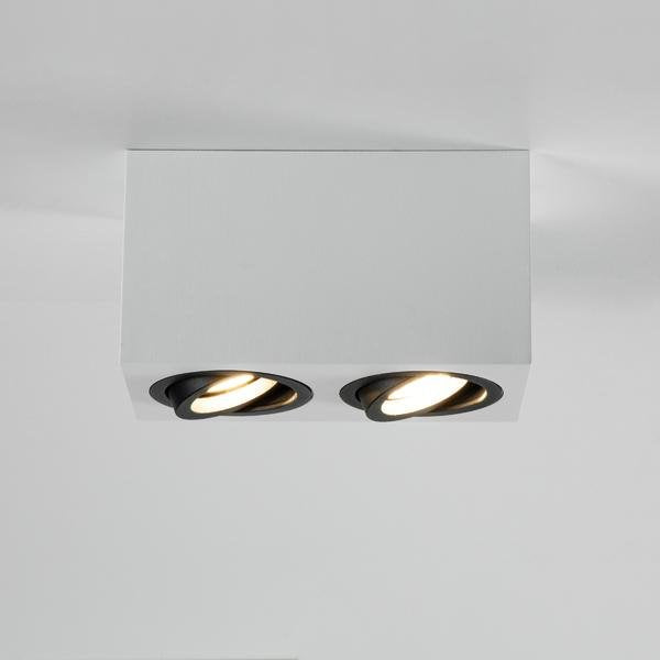 Brumberg Leuchten - Downlight/Strahler/Flutlicht Anbaumodul rechteckig 45123550 2-fach