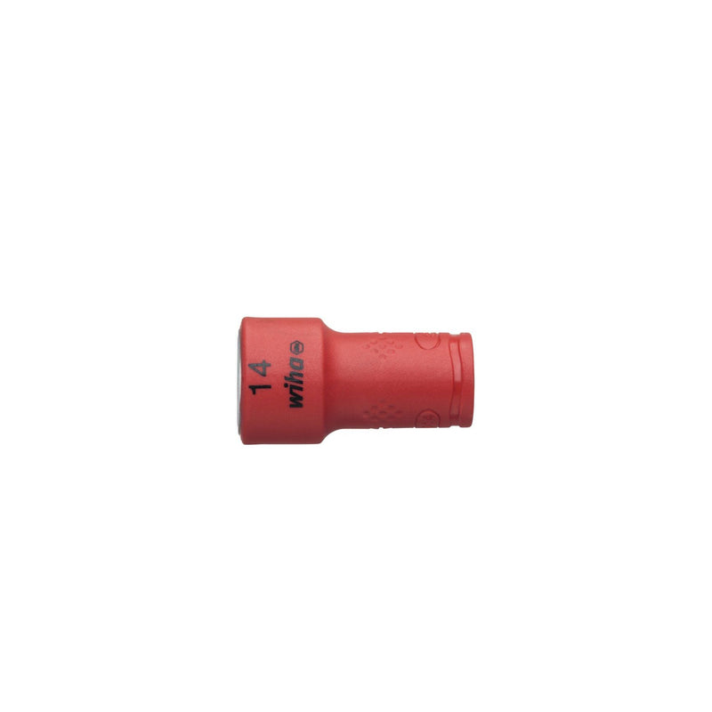 Wiha - Sechskant-Einsatz für Steckschlüssel Steckschlüsseleinsatz 246234 14mm x1/4" Aussen-6K
