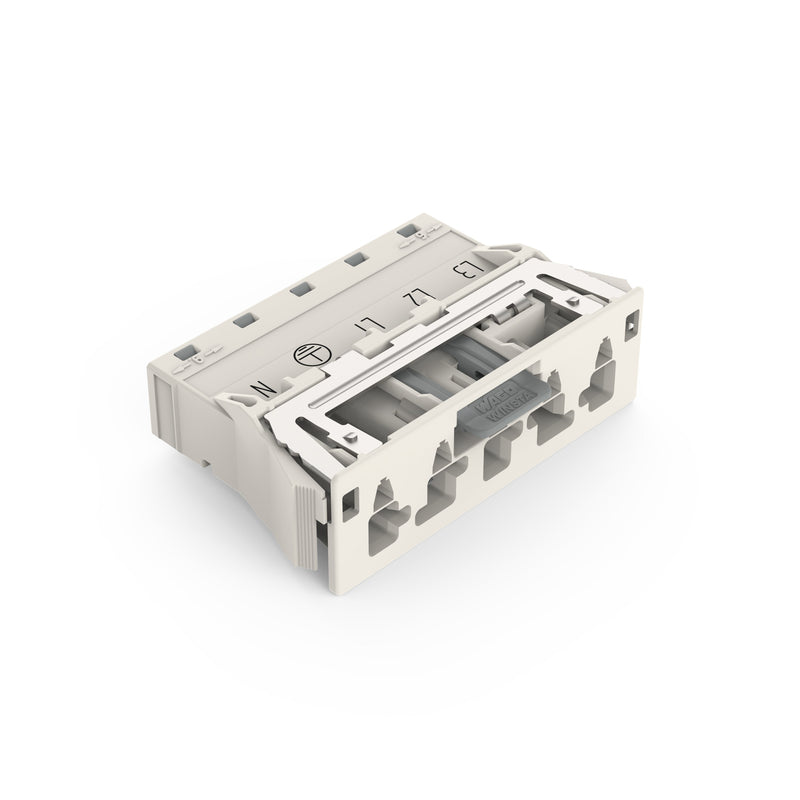WAGO - Geräteanschluss für steckbare Gebäudeinstallation Steckerteil 770-735/007-000 2x0,5-4mmq weiß − 50 Stück