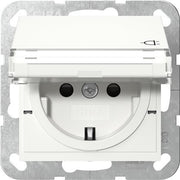 Gira - Steckdose KD+BSF 455727 Reinweiß