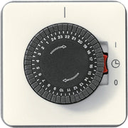 Jung - Zeitschalter für Installationsschalterprogramme Schaltuhr ws CD 5024 Synchronmotorantrieb