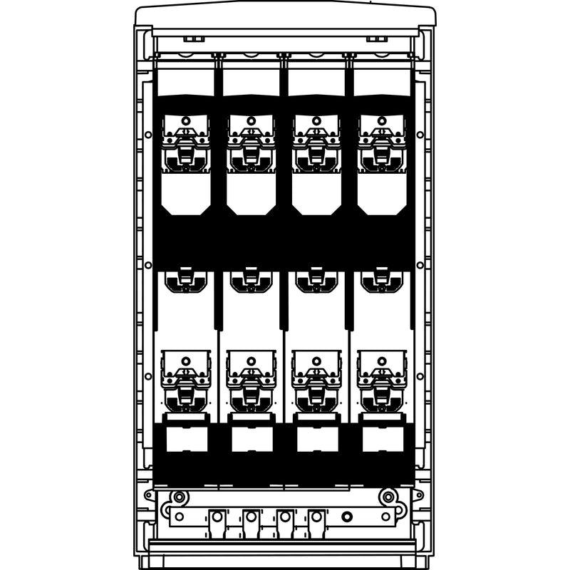 Elsta Mosdorfer - Kabelverteilerschrank Kabelverteilerschrank LS100C.40 mit Sammelschienen