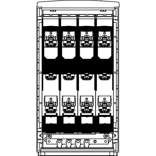 Elsta Mosdorfer - Kabelverteilerschrank LS100C.40 mit Sammelschienen