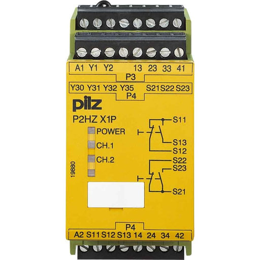 Pilz - Zweihandschaltgerät Zweihandbediengerät P2HZ X1P #777434 110VAC 3n/o 1n/c 2so