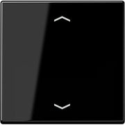 Jung - Abdeckung/Bedienelement für Installationsschalterprogramme Wippe Symbole Pfeile A 590 BF P SW schwarz