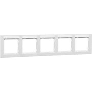 Peha - Abdeckrahmen Rahmen 5-fach rws D 20.685.022 T NA waagerecht