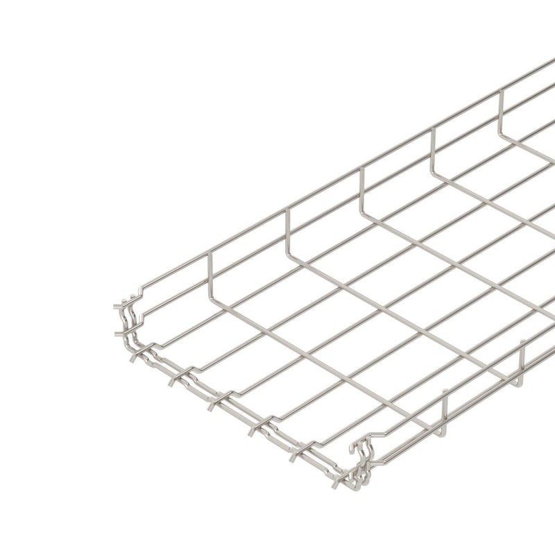 OBO Bettermann - Gitterrinne Gitterkabelrinne GRM 55 300 A2 55x300x3000mm − 3 Meter