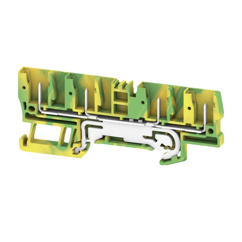 Weidmüller - Durchgangs-Reihenklemme Klemme ZTPE 2.5/4AN/4 Federanschl.,2.5mm² − 50 Stück