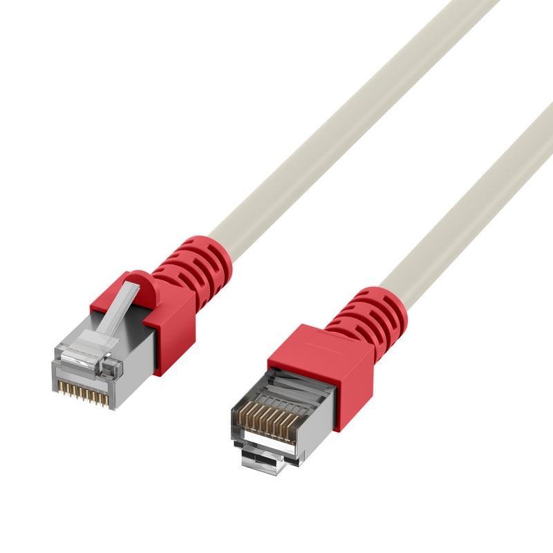 EFB-Elektronik - Patchkabel Kupfer Crossoverkabel Cat.5e K5450.10 gr 2xRJ45 m.SFTP 10m gr