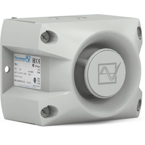 Pfannenberg - Elektronischer Schallgeber PA 1 10-57DC 7035 105dB, IP66