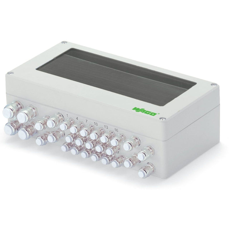WAGO - Zähler-Komplettschrank IP65-Systemgehäuse Alu 850-827/002-000 BxHxT320x100x160mm