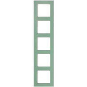 Peha - Abdeckrahmen Rahmen 5-fach D 20.675.243.022 Glaseffekt jade-rws