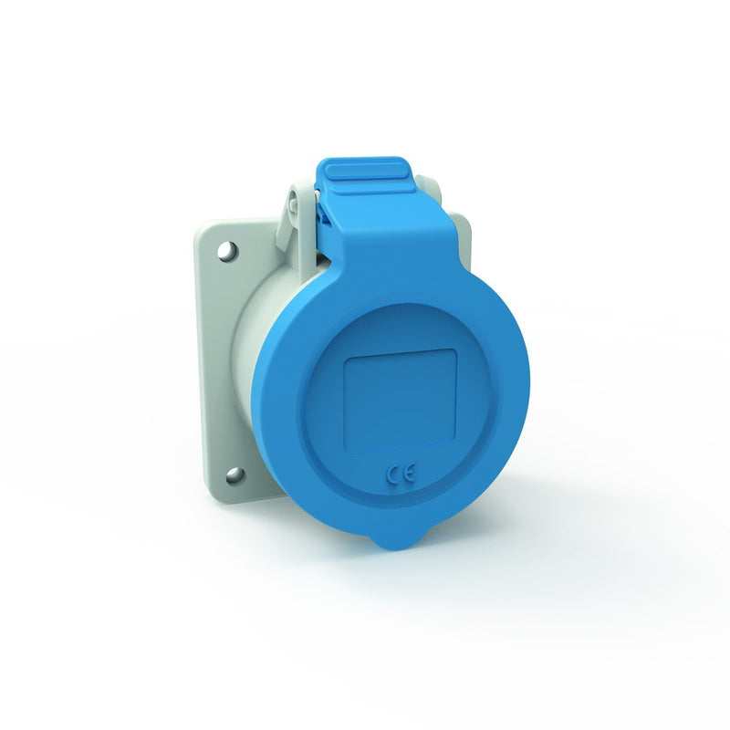 Bals Elektrotech - CEE-Anbausteckdose (IEC 60309) Anbausteckdose gerade 136981 16A 3p 400V 9h IP54 − 10 Stück