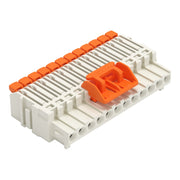 WAGO - Kabelsteckverbinder für Leiterplattensteckverbinder 1-Leiter-Federleiste,Hebel 27341112329000336000 PushinCAGECLAMP,lgr − 25 Stück