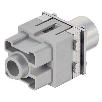Harting - Kontakteinsatz für Rechtecksteckverbinder Doppelmodul Han 300A PE 09140012781 Axialschraubanschl