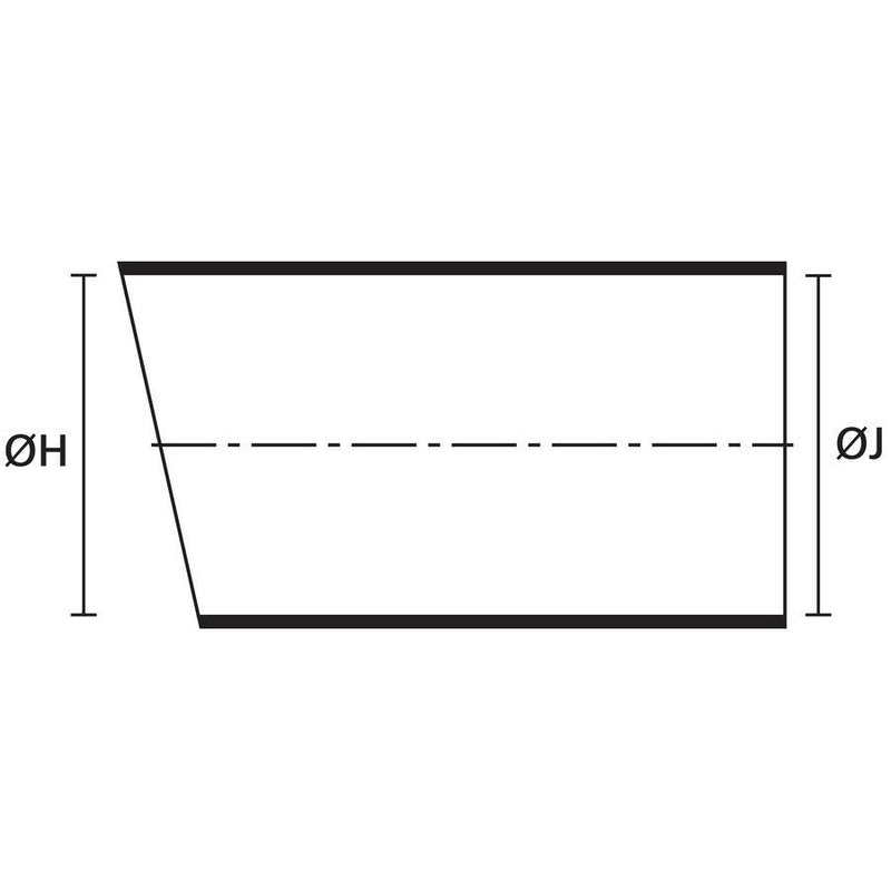 HellermannTyton - Aufteilkappe Warmschrumpfformteil 1108-1-G PO-X BK 3:1, schwarz