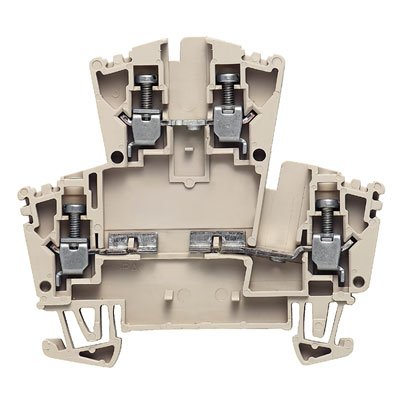 Weidmüller - Bauelement-Reihenklemme Klemme mit Einbau WDK 2.5/D/3 − 50 Stück