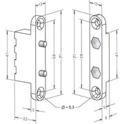 Assa Abloy effeff - Zubehör/Ersatzteile für elektrischen Türöffner Stromübertrager 10305--------00