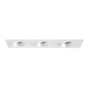 Brumberg Leuchten - Downlight/Strahler/Flutlicht Einbaumodul rechteckig 45028170 3-fach