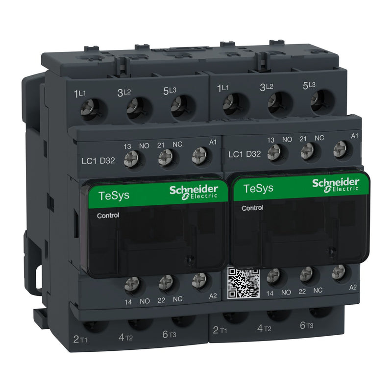 Schneider Electric - Schützkombination Wendeschützkombination LC2D32G7 15kW/400V/AC3
