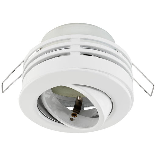 EVN Lichttechnik - Downlight/Strahler/Flutlicht NV Halbeinbauleuchte 753 601 ws 50W IP20