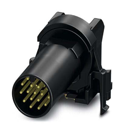 Phoenix Contact - Rundsteckverbinder, feldkonfektionierbar (Industriesteckverbinder) Einbausteckverbinder SACC-CI-M12M#1424196 − 20 Stück