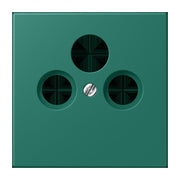 Jung - Einsatz/Abdeckung für Kommunikationstechnik Abdeckung für Sat/BK-Dose LC 990 SAT 216 vert anglais (32040)