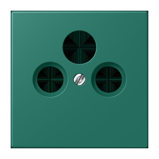 Jung - Einsatz/Abdeckung für Kommunikationstechnik Abdeckung für Sat/BK-Dose LC 990 SAT 216 vert anglais (32040)