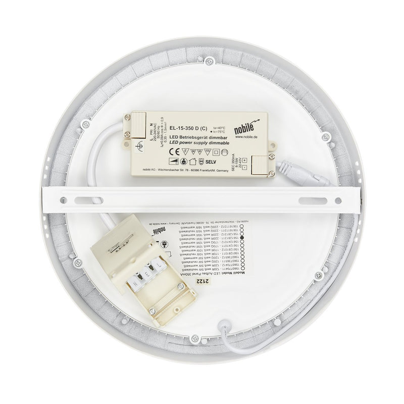 Nobile - Decken-/Wandleuchte LED-Aufbau-Panel 1561281312 830, dim