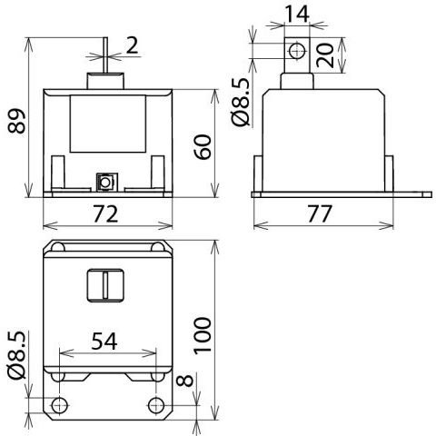 DEHN - Blitzstromableiter für Energietechnik Blitzstromableiter DBM 1 255 S DEHNbloc Maxi S