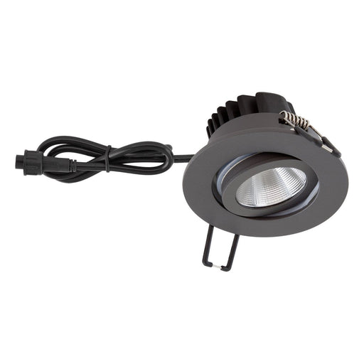 EVN Lichttechnik - Downlight/Strahler/Flutlicht LED-Einbauleuchte IP65 PC650061602 350mA 3000K anthr