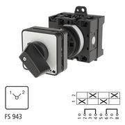 Eaton - Lastschalter Umschalter T3 32A T3-2-8221/Z Zwischenbau