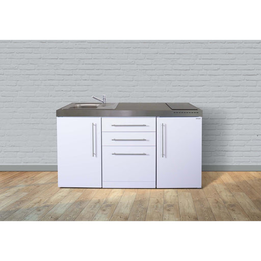Stengel - Mini-Küche Miniküche Premiumline MPGS160GSGKFreBli weiß