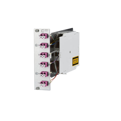 Metz Connect - Patchpanel LWL OpDAT CM 3HE/7TE 6xLC-D 1528S775061E OM4 12Pigt/6Kup/vio