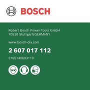 Bosch - Schleifpapierset Schleifblatt-Set für 2607017112 Multischleifer