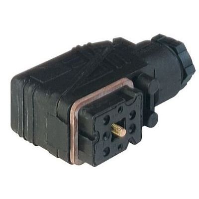 Hirschmann ICON - Rundsteckverbinder, feldkonfektionierbar (Industriesteckverbinder) Leitungsdose GO 610 WF − 200 Stück