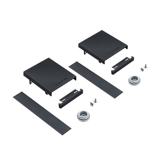 Zumtobel - Mechanisches Zubehör/Ersatzteile für Leuchten Endkappenset SLN2MSC/MSPECSETL9BK schwarz
