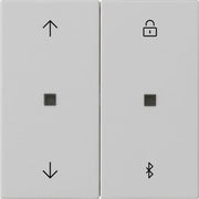 Gira - Bedienelement intelligent Jalousie+Schaltuhr-Bedient 5367015 grau