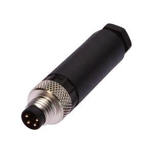 Ipf Electronic - Rundsteckverbinder, feldkonfektionierbar (Industriesteckverbinder) Kabelstecker, gerade, VK003179 Selbstkonfektionierb