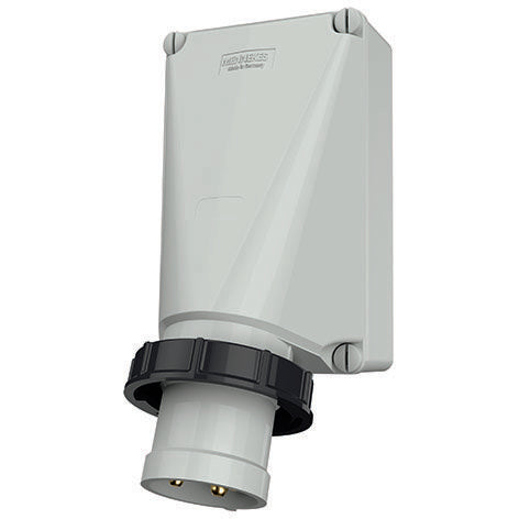 Mennekes - CEE-Gerätestecker (IEC 60309) Wandstecker 365 125A,4p,7h,500V,IP67