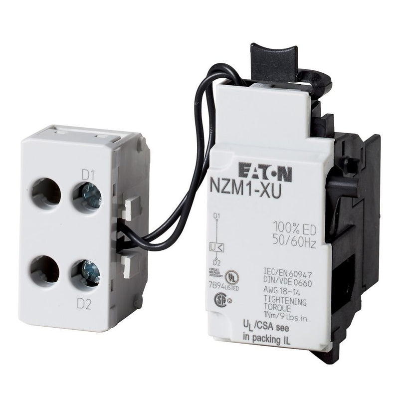 Eaton - Unterspannungsauslöser NZM1-XU24AC m.seitl.Kl.-böckchen