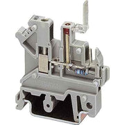 Phoenix Contact - Endklammer/-halter für Reihenklemme Flanschklemme UK 3-MVSTB-5,08-F − 50 Stück