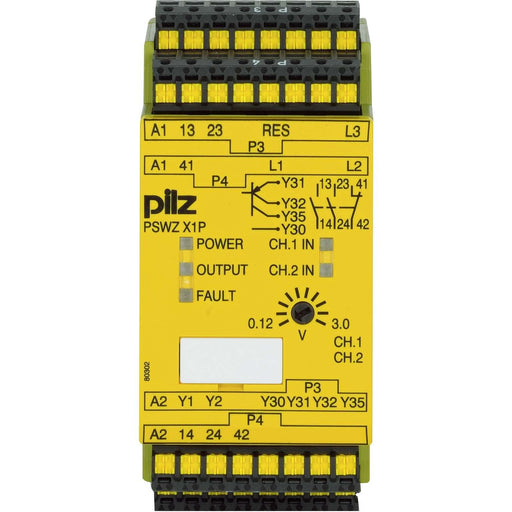 Pilz - Drehzahl-/Stillstandüberwachungsgerät Stillstandswächer PSWZ X1P C #787950 3V/24-240VACDC