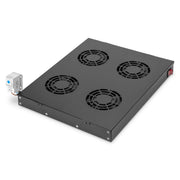 DIGITUS - Lüfter (Schaltschrank) Lüftereinheit DN-19 FAN-4-HO-SW 4 Lüfter,RAL 9005
