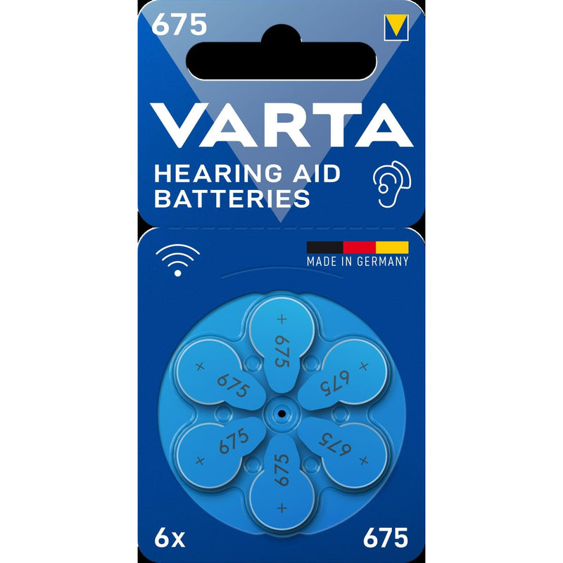 Varta Cons.Varta - Batterie Hörgerätebatterie VARTAHearAidB675Bli6 Batteries 675
